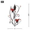 Ruby Blossom Tealight Sconce