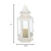 Vintage Small Victorian Lantern - Elegant Outdoor Decor for Home or Garden